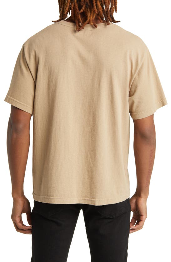 Shop Afield Out Bianca Graphic T-shirt In Sand