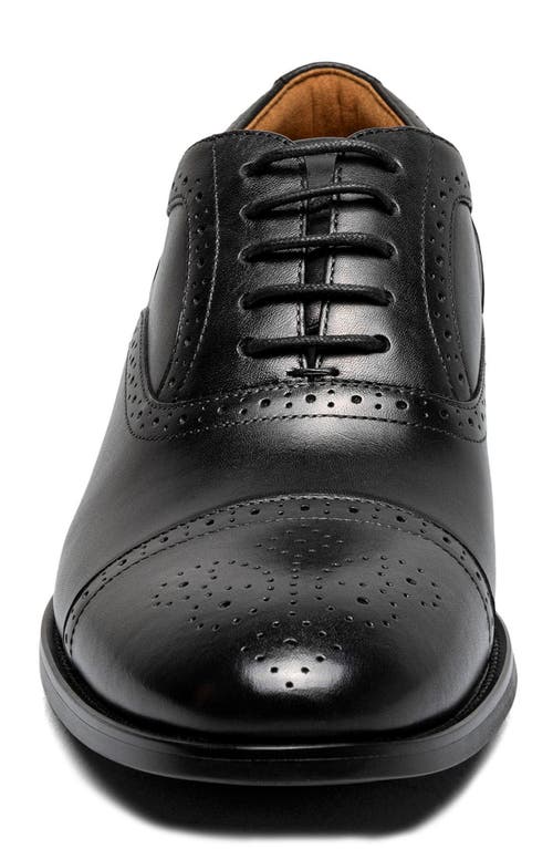 Shop Florsheim Rucci Cap Toe Oxford In Black