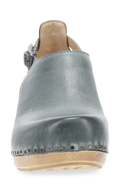 Shop Dansko Sassy Cutout Clog In Slate