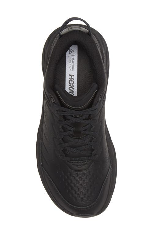 Hoka Mach X Caged Running Shoes In Black/black