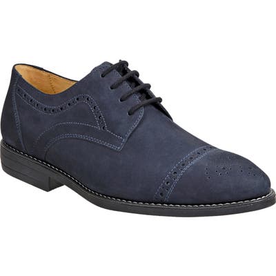 Sandro Moscoloni Avery Cap Toe Derby - Blue