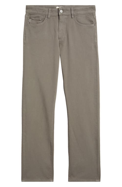 Dl1961 Russell Slim Straight Leg Knit Pants In Stone Grey Ultimate Knit