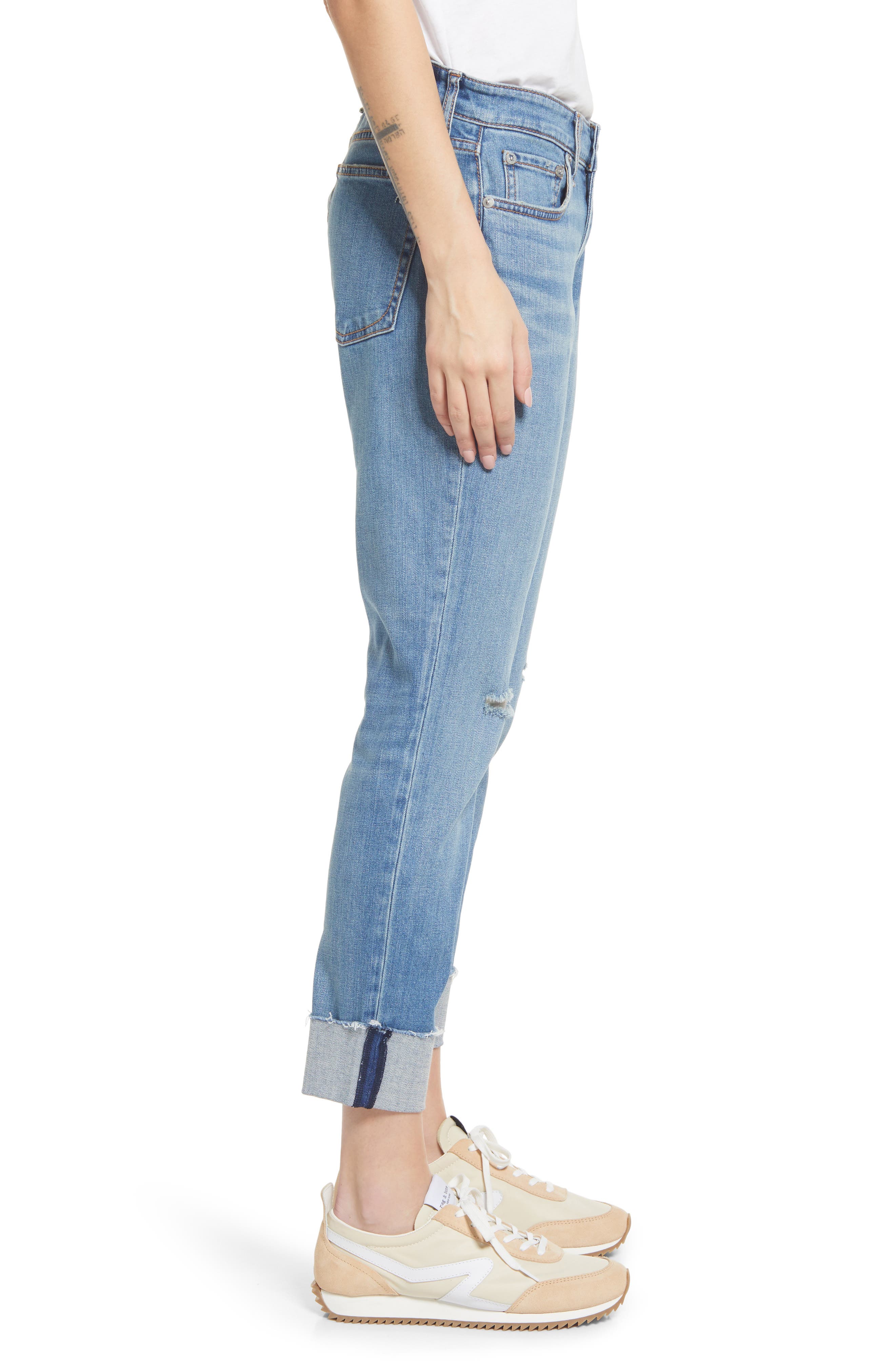 rag \u0026 bone Dre Low Rise Slim Boyfriend 