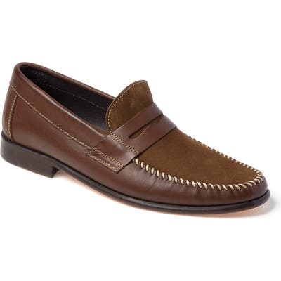 Sandro Moscoloni Hugo Moc Toe Penny Loafer - Brown