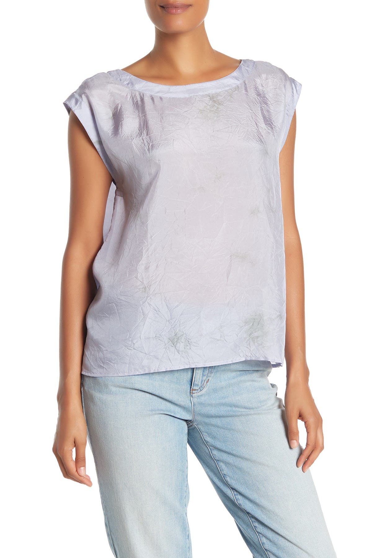 eileen fisher jewel neck top