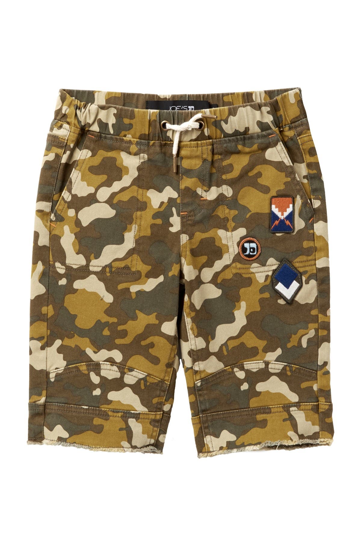 yellow jogger shorts