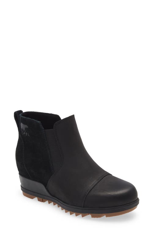 SOREL Evie&trade; Waterproof Pull-On Bootie in Black at Nordstrom, Size 10