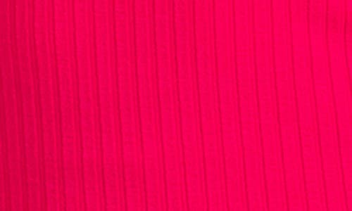 Trina Turk Onassis Ribbed Sweater Tank In Fuchsia