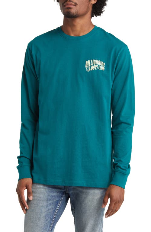 Billionaire Boys Club Arch Logo Long Sleeve Graphic T-Shirt Storm at Nordstrom,