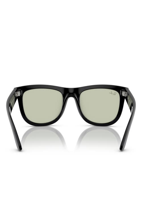 Ray Ban Ray-ban Wayfarer Reverse Square Sunglasses, 53mm In Black