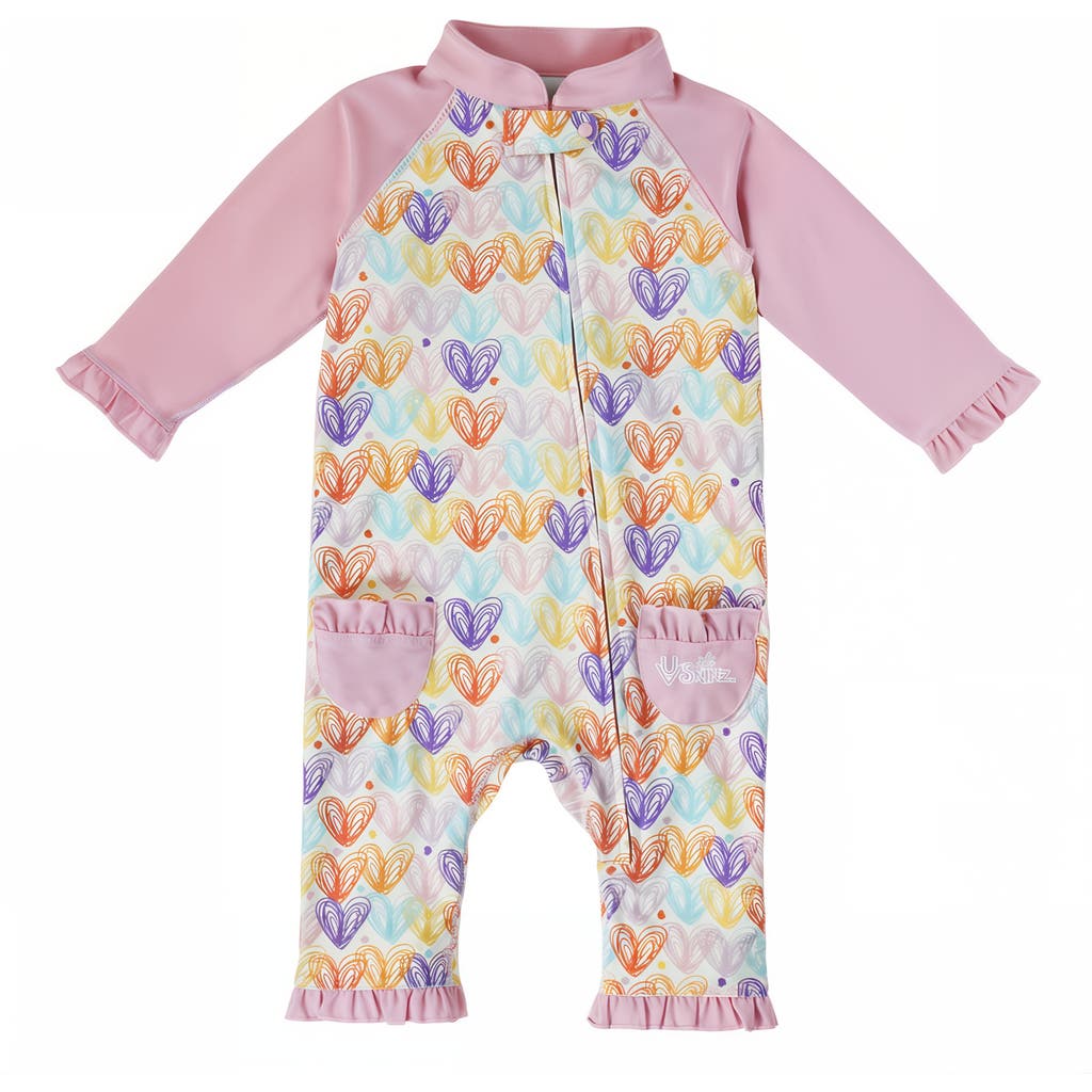 Shop Uv Skinz Sun & Swim Suit In Doodle My Heart
