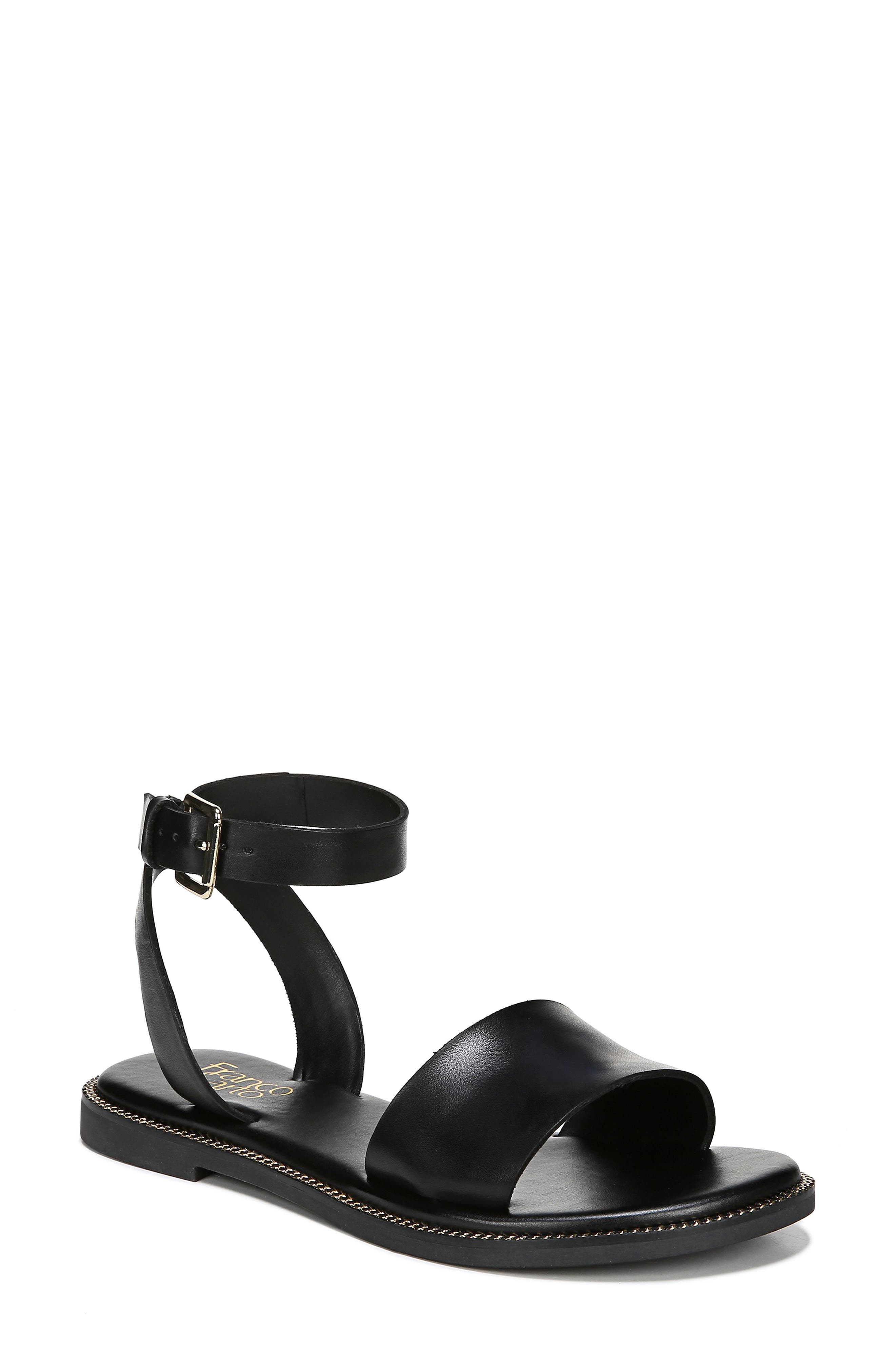 franco sarto ankle strap sandal