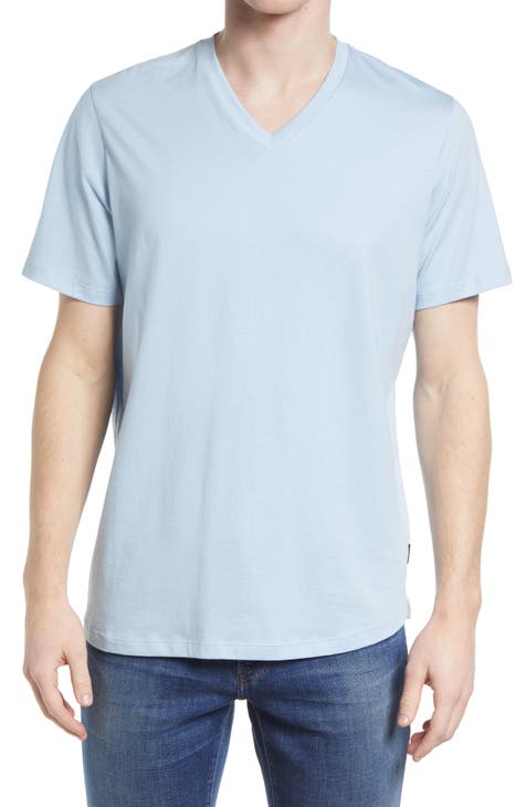 Men's Blue V-Neck Shirts | Nordstrom