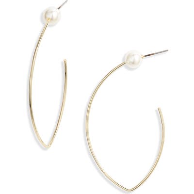 Stella + Ruby Half Hoop Earrings