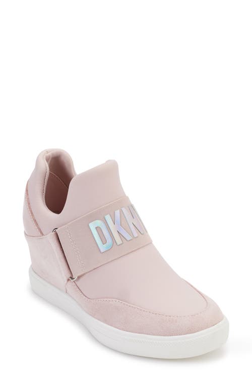 DKNY Cosmos Hidden Wedge Sneaker in Lotus