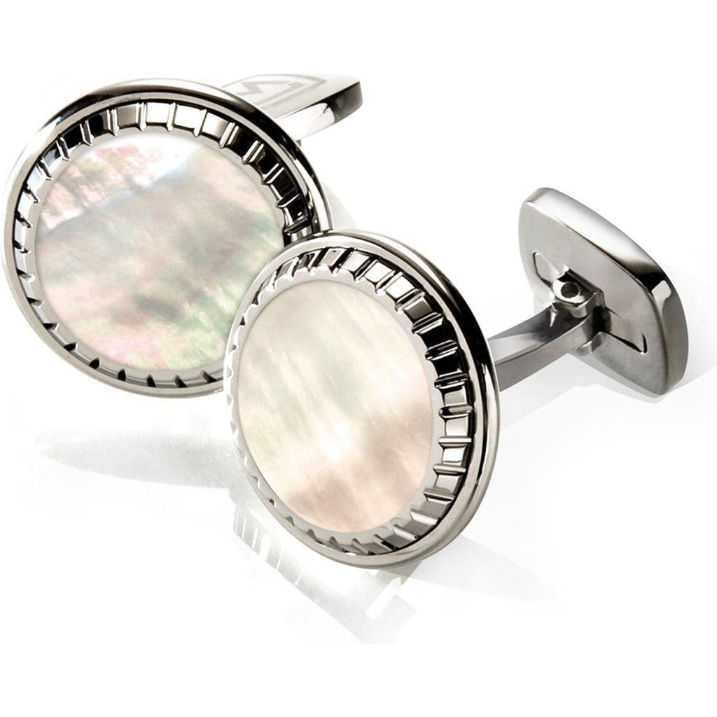M Clip M-clip® Stainless Steel Cuff Links In Animal Print
