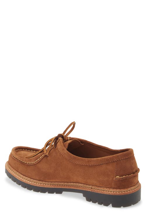 Shop Polo Ralph Lauren Jett Lace-up Shoe In Teak