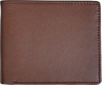 ROYCE New York Personalized RFID Leather Trifold Wallet | Nordstrom