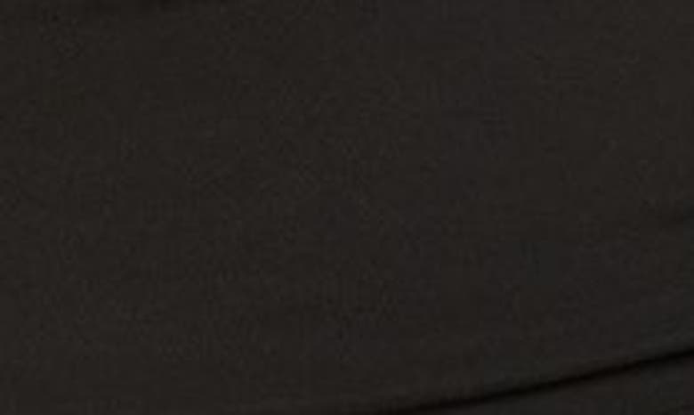 Shop Courrèges Belt Detail One-shoulder Ruched Jersey Minidress In Black