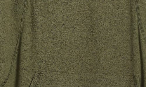 Loveappella Drape Neck Pullover In Olive