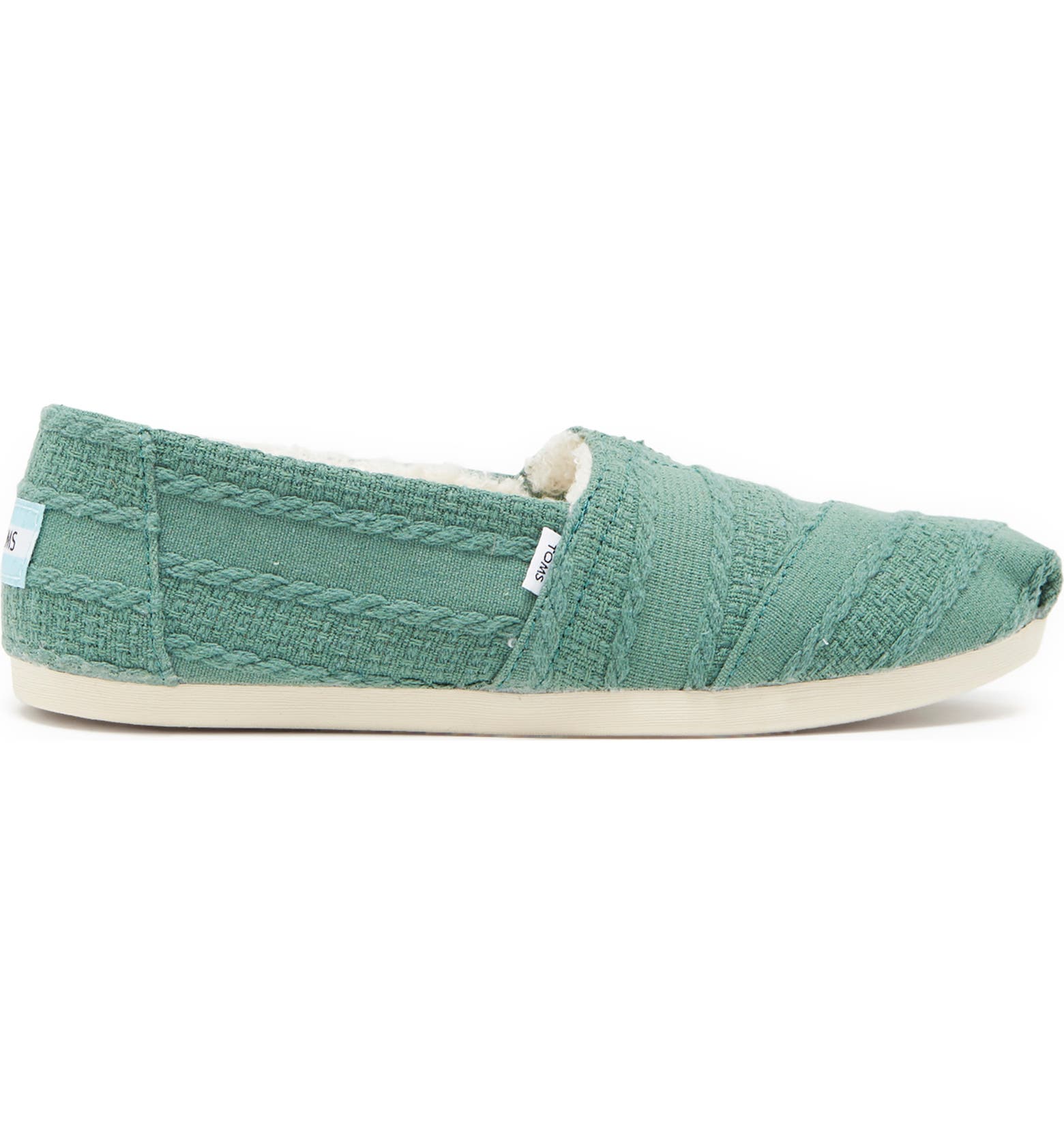 TOMS Alpargata Faux Fur Lined Sneaker Nordstromrack