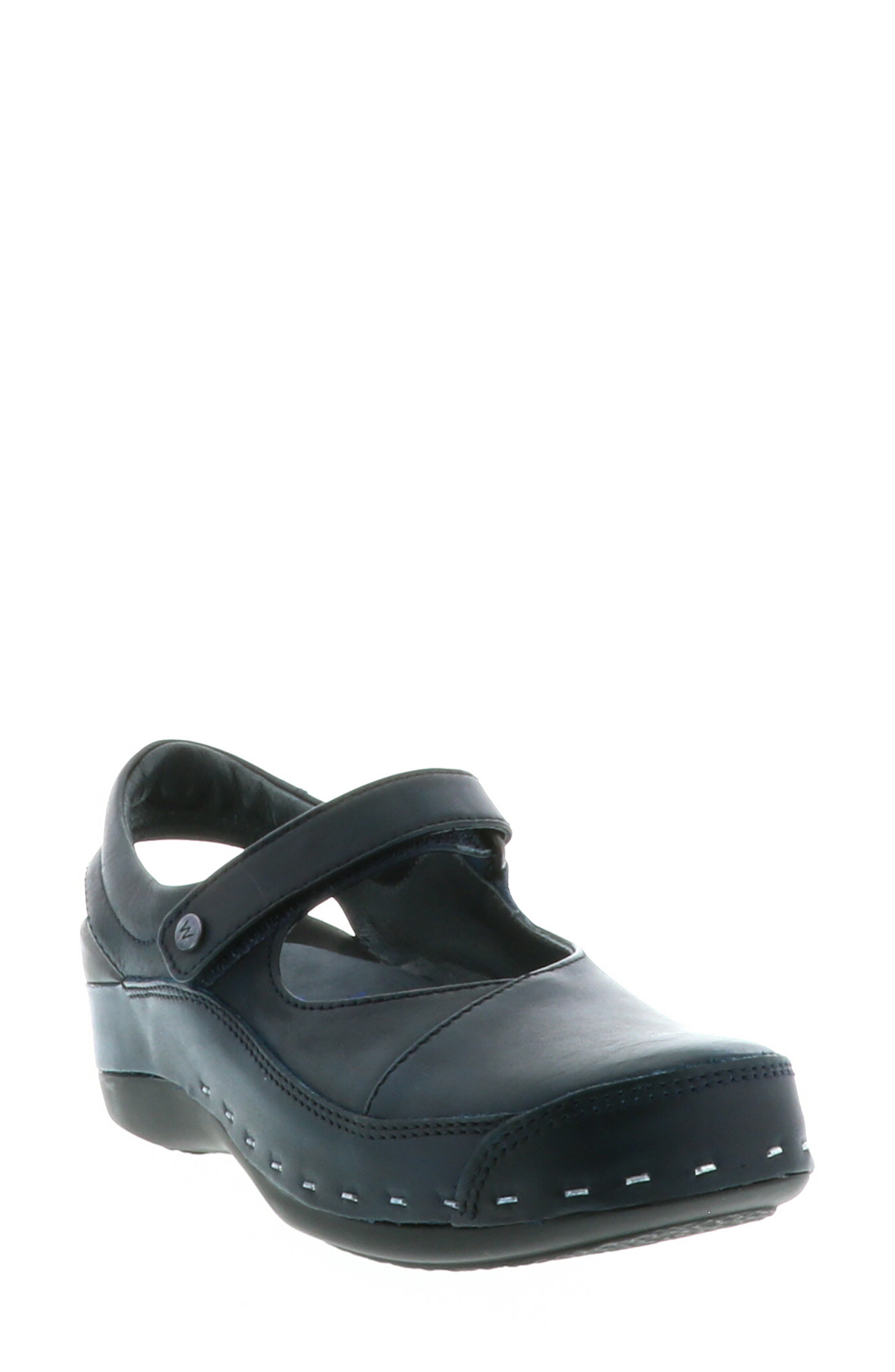 Wolky Ankle Strap Clog - Blue