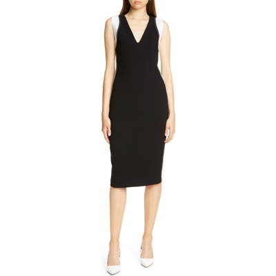 Judith & Charles Avellino Sheath Dress, Black