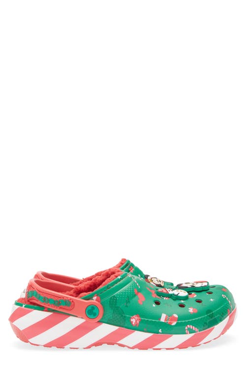 Crocs X Disney Mickey Christmas Lined Clog