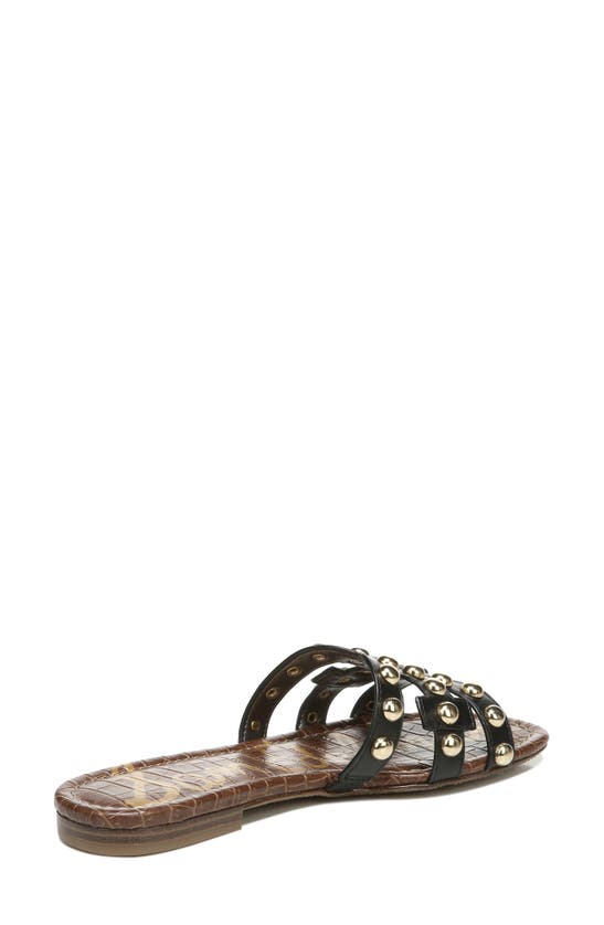 Sam Edelman Bay Cutout Slide Sandal In Black