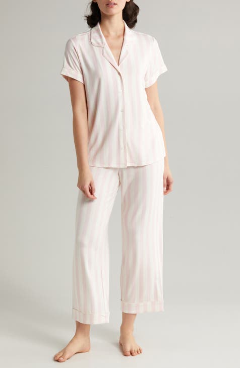 New Nordstrom Lingerie Women's Moonlight Pajamas Set Lips Size Small S