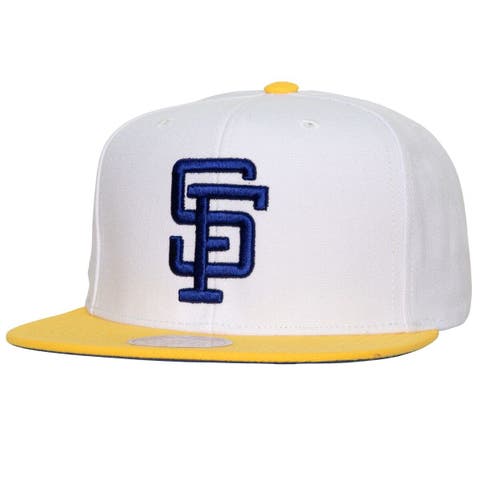 Men's San Francisco Giants '47 White Dark Tropic Hitch Snapback Hat