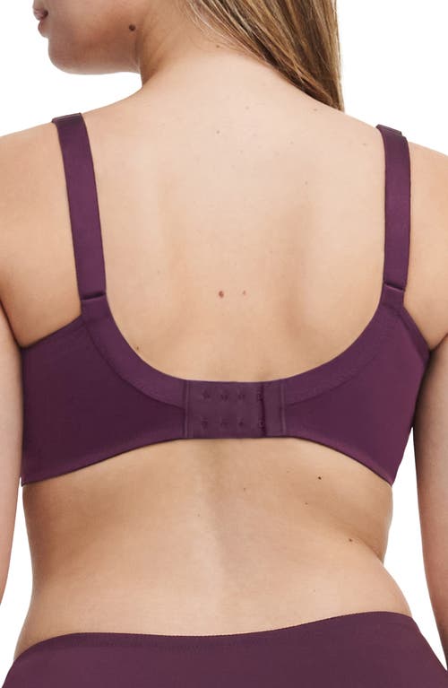 Shop Chantelle Lingerie Every Curve Full Coverage Underwire Bra In Aubergine Shades