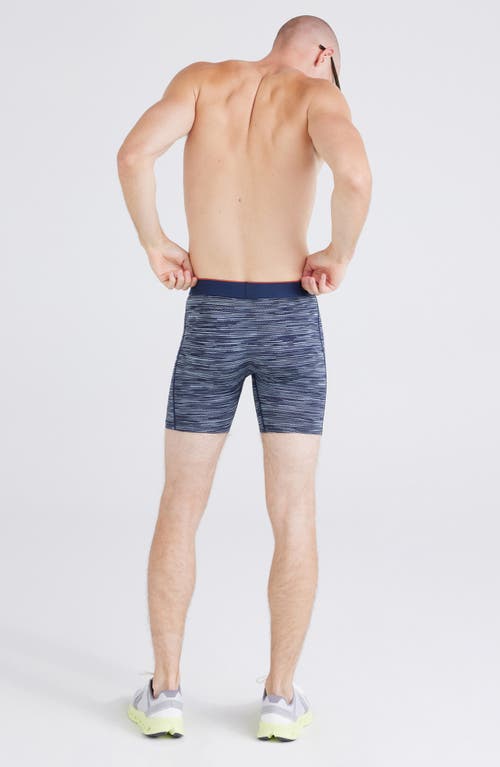 Saxx Assorted 3-pack Slim Fit Multi-sport Mesh Boxer Briefs In Wavelength/navy/black