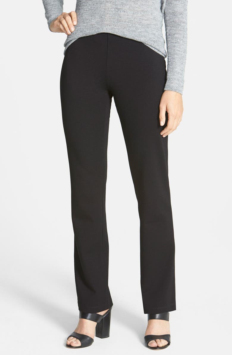 Eileen Fisher Slim Bootcut Knit Pants (Regular & Petite) (Online Only ...