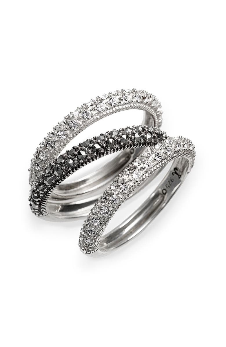 Judith Jack Marcasite Stacking Rings (Set of 3) Nordstrom