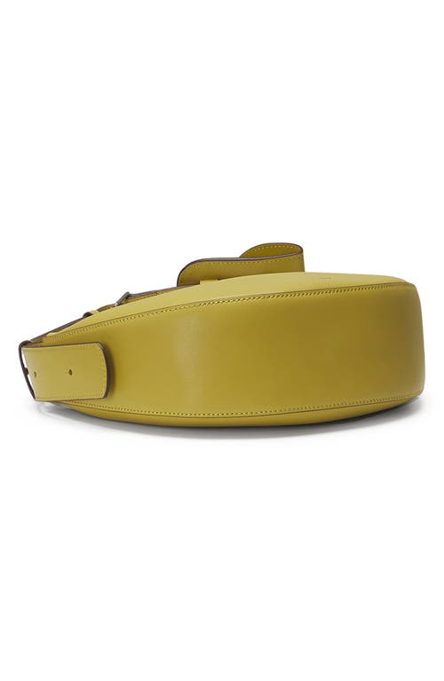 Shop Oryany Rookie Leather Crossbody Bag In Leaf Olive