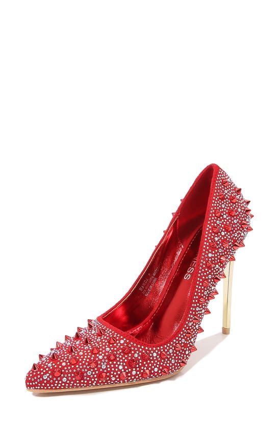 Shop Berness Wanda Spike Pump In Red