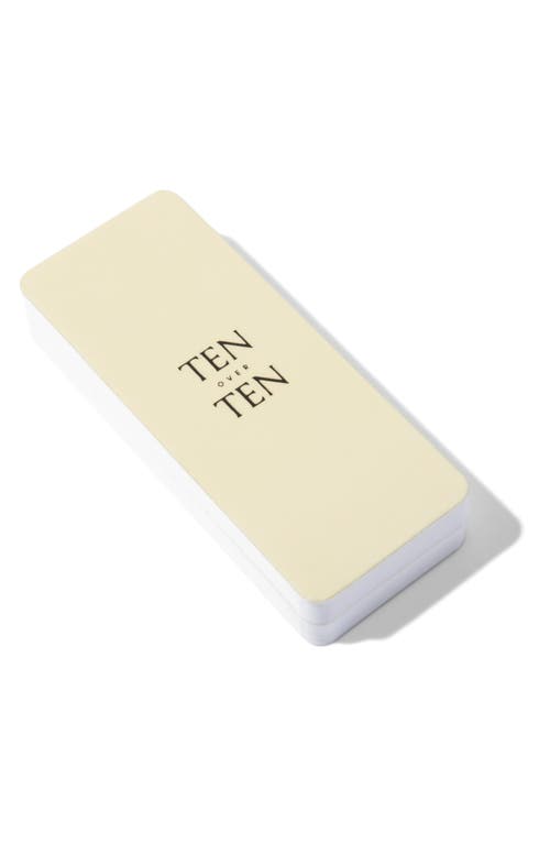 Tenoverten The Buff Plus Nail Buffer In No Color
