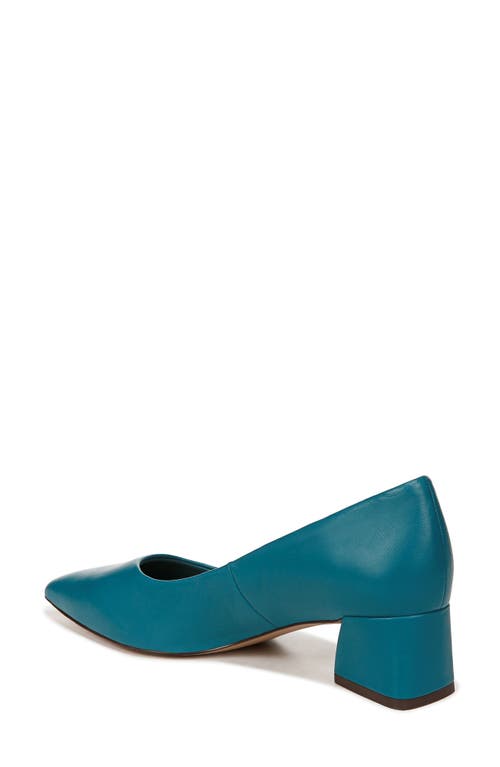 Shop Franco Sarto Racer Pointed Toe Pump In Dark Teal