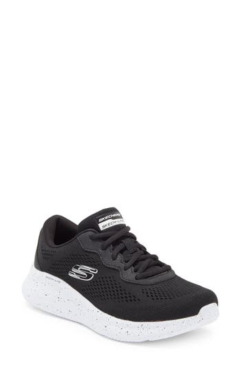 Skechers Skech-lite Pro Cute Debut Sneaker In Black/white
