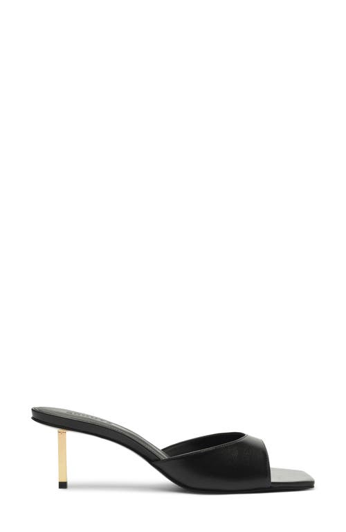 Shop Schutz Dethalia Pin Heel Slide Sandal In Black