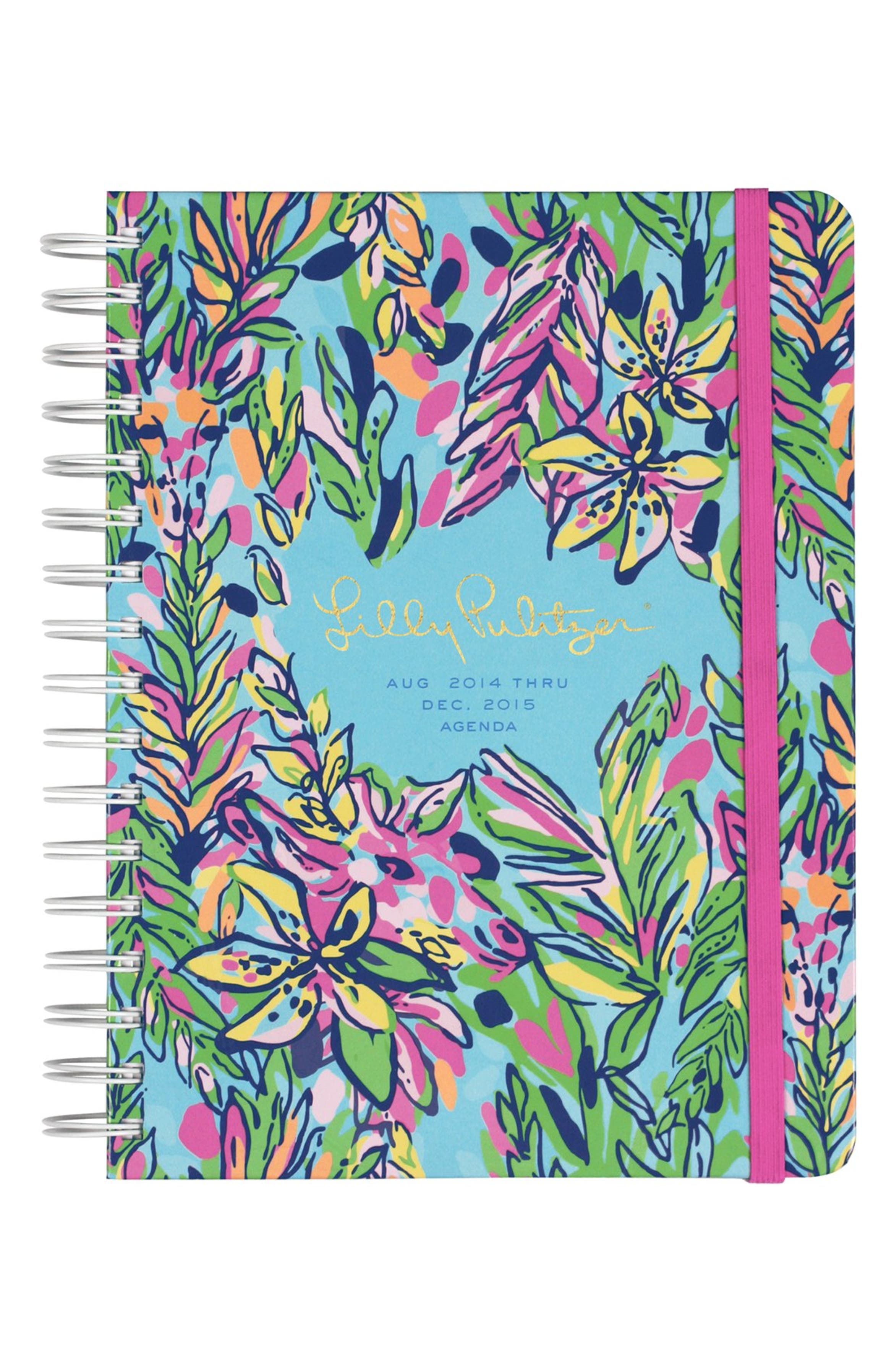 Lilly Pulitzer® 'Large' 17Month Agenda Nordstrom