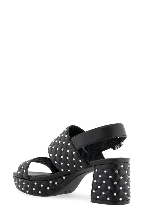 AEROSOLES AEROSOLES CAMERA CRYSTALS SLINGBACK PLATFORM SANDAL 