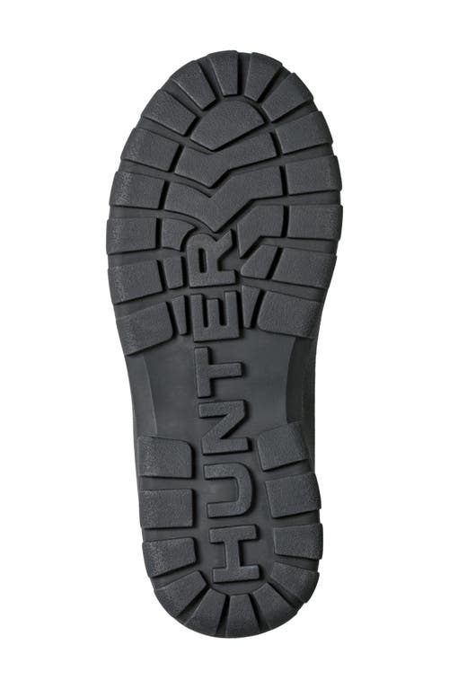 Hunter Lorde Waterproof Chelsea Boot In Black