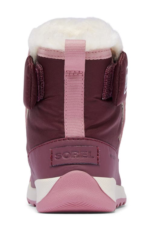 Shop Sorel Whitney™ Ii Short Waterproof Insulated Boot In Epic Plum/dazed Mauve