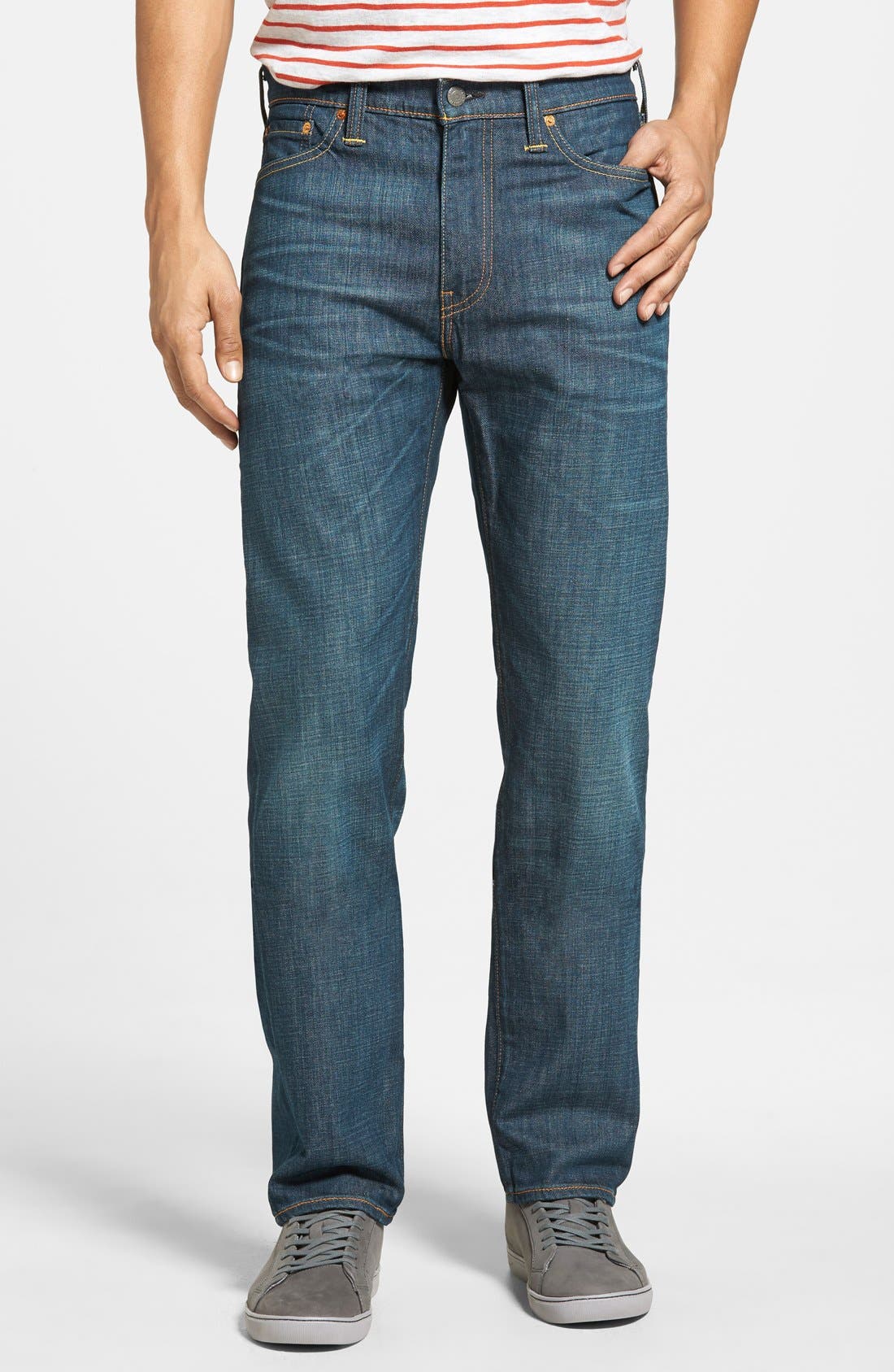 levi's 513 straight fit jeans