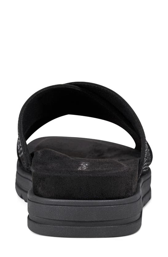 Shop Easy Spirit Sestacy Platform Slide Sandal In Black