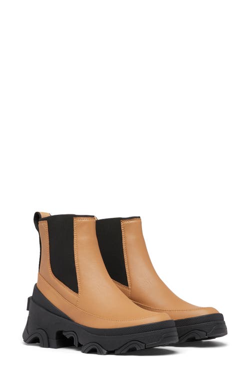 SOREL Brex™ Waterproof Chelsea Boot in Black/Cobalt Blue | Smart