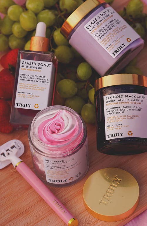 Truly Beauty Glazed Donut After Shave Glow Cream In No Color