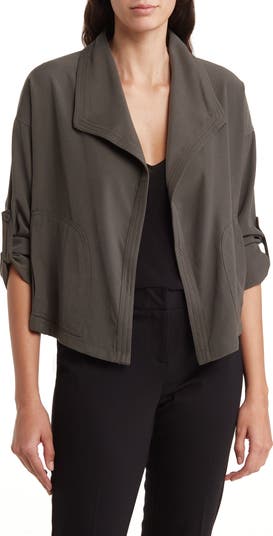 Max jeans 2025 drape front jacket